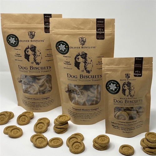 Oliver Bentleys | Sensitive Digestion Formula Dog Treats, Honey-Ginger ...